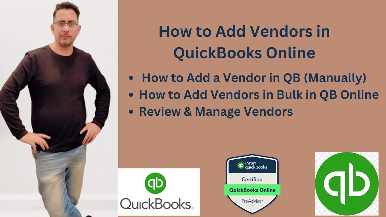 QBOnline#how add Vendors/Suppliers#howtoaddvendorsbulk#Step by Step Guide# How to Add Vednor in QB