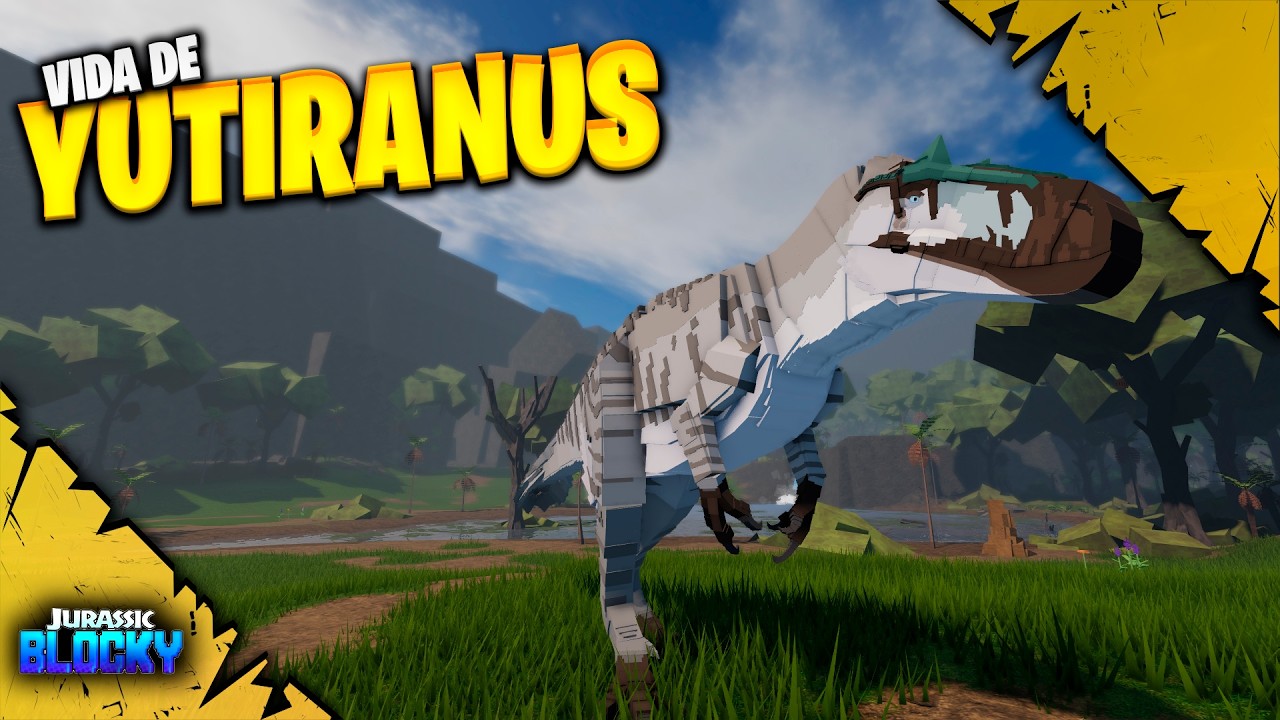 Vida de Yutiranus no Jurassic Blocky | ROBLOX