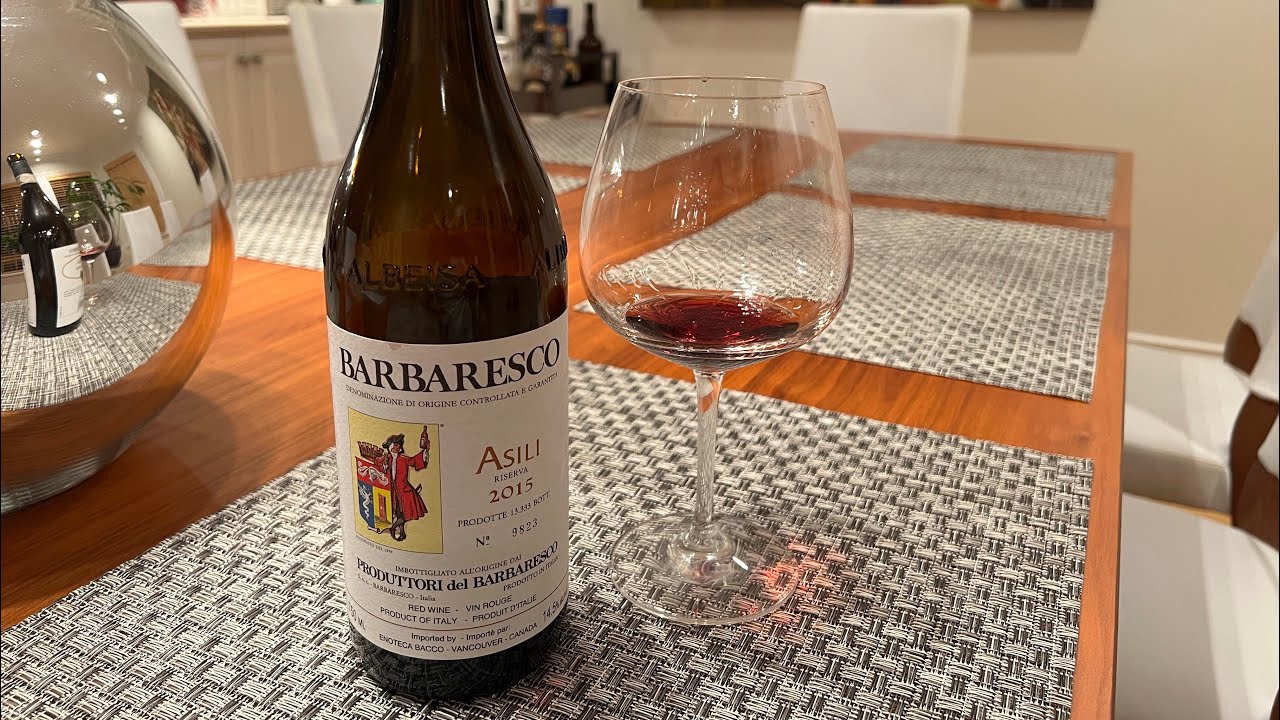 Produttori del Barbaresco 2015 Asili Barbaresco Riserva Premium Italian Wine Review