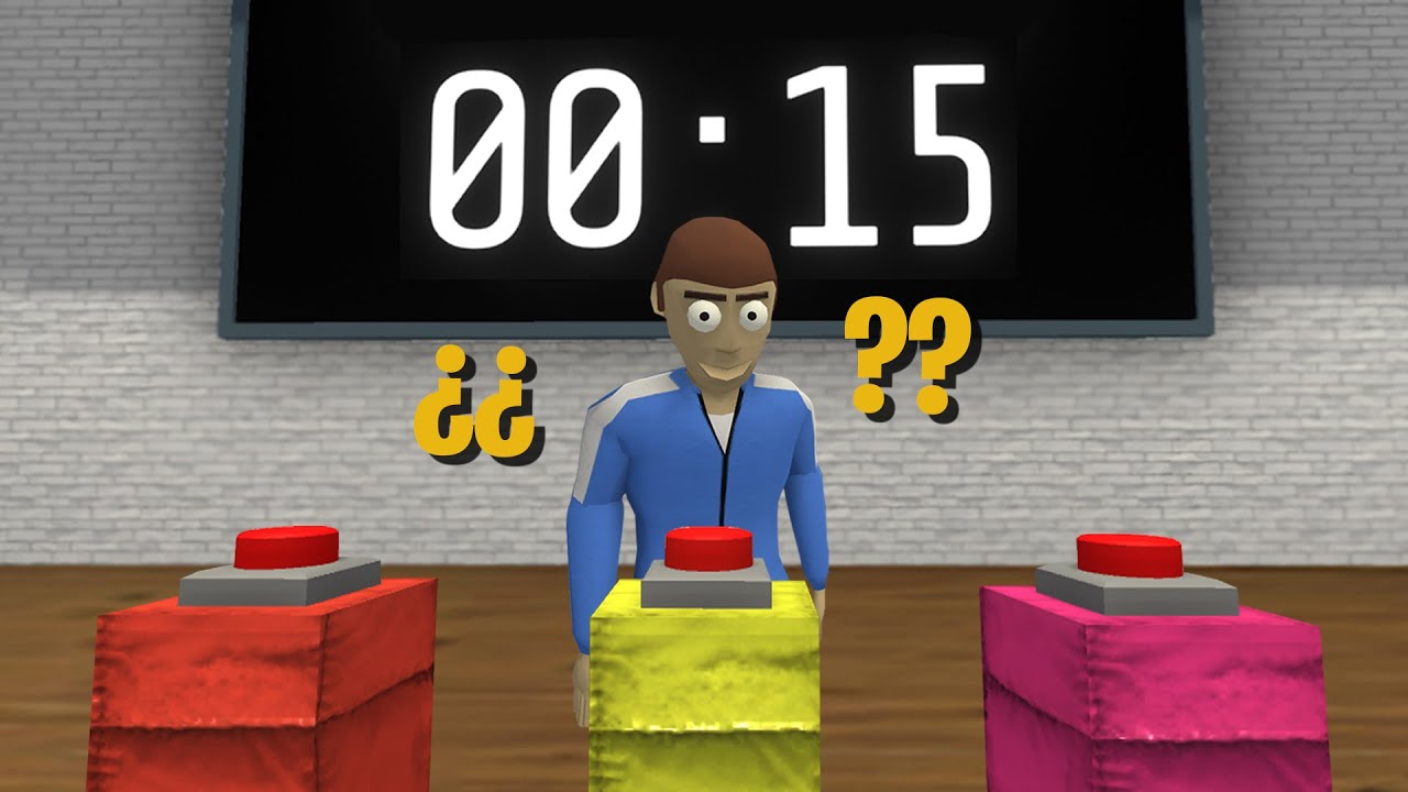 PULSA el BOTÓN CORRECTO o MUERE 💀