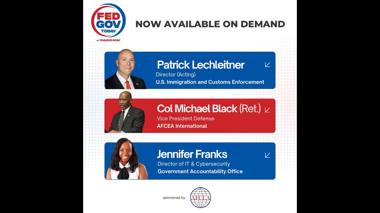 FGT (1/28/24) Data Modernization at ICE | JADC2 & DOD Collab | Challenges in FISMA Implementation