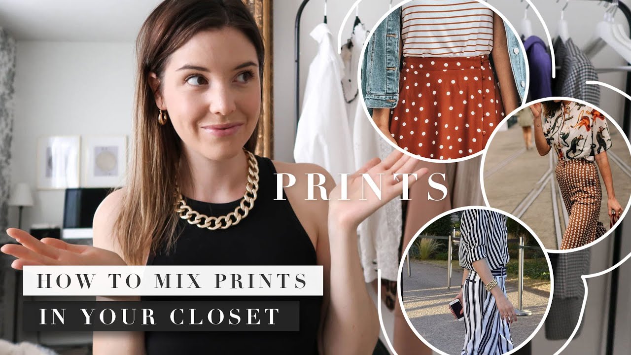 Fashion Basics: How to Mix Prints and Pattern in Clothes | Capsule Wardrobe Tips | by Erin Elizabeth