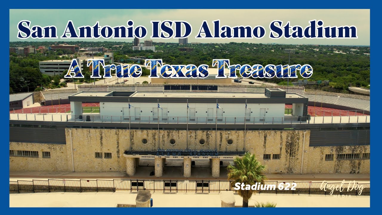 Historic San Antonio ISD Alamo Stadium, which has hosted college, pro, as well as high school games.