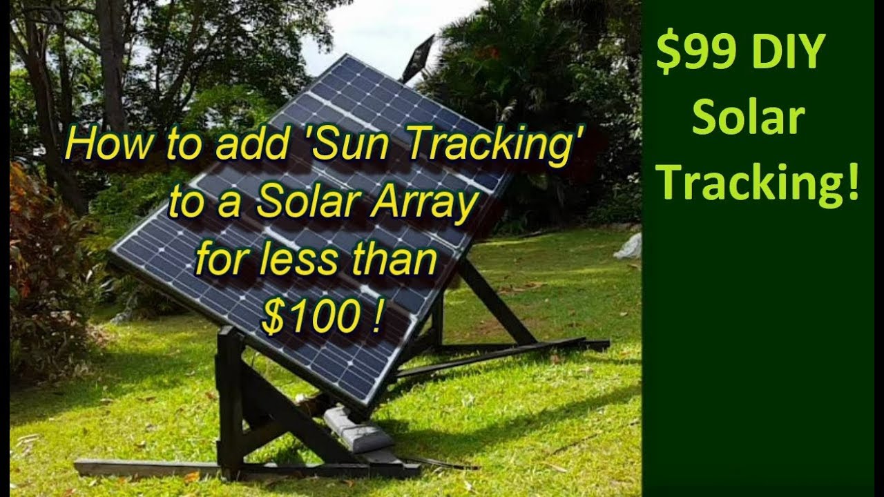 Auto Sun Tracking for Solar Panels - $99