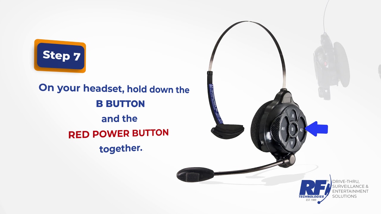 HME (ION, EOS, or CHROME) Drive-Thru Headset Programming Instructions