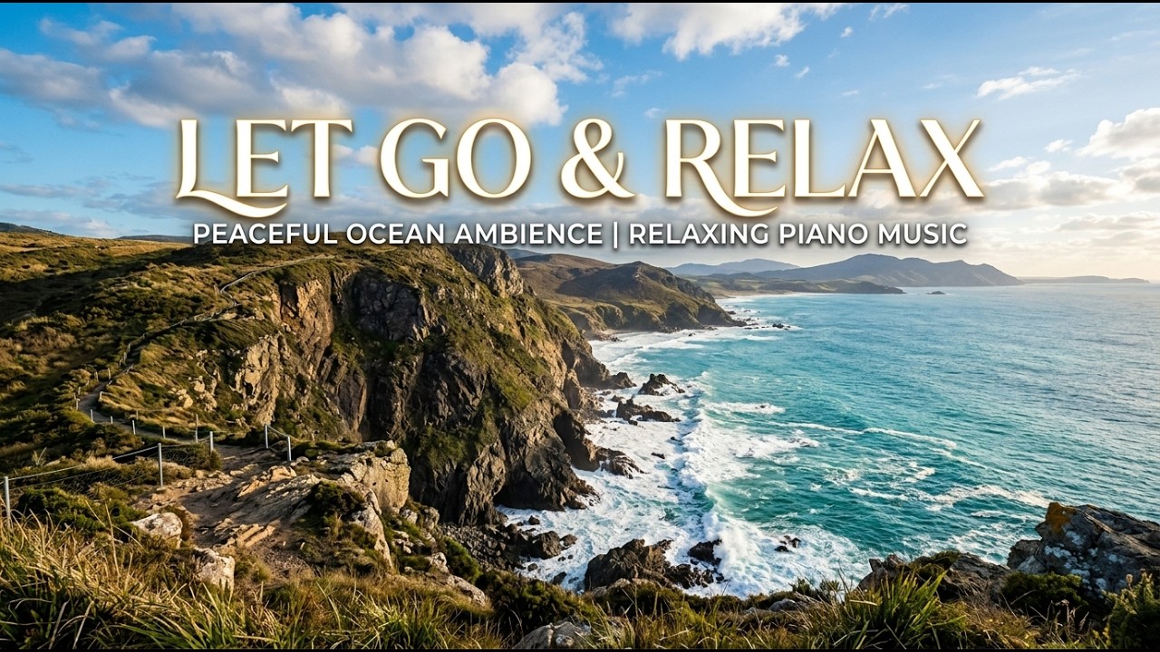 LIVE 24/7 🌿 Night Relaxation Music with Gentle Piano & Natural Water Ambience