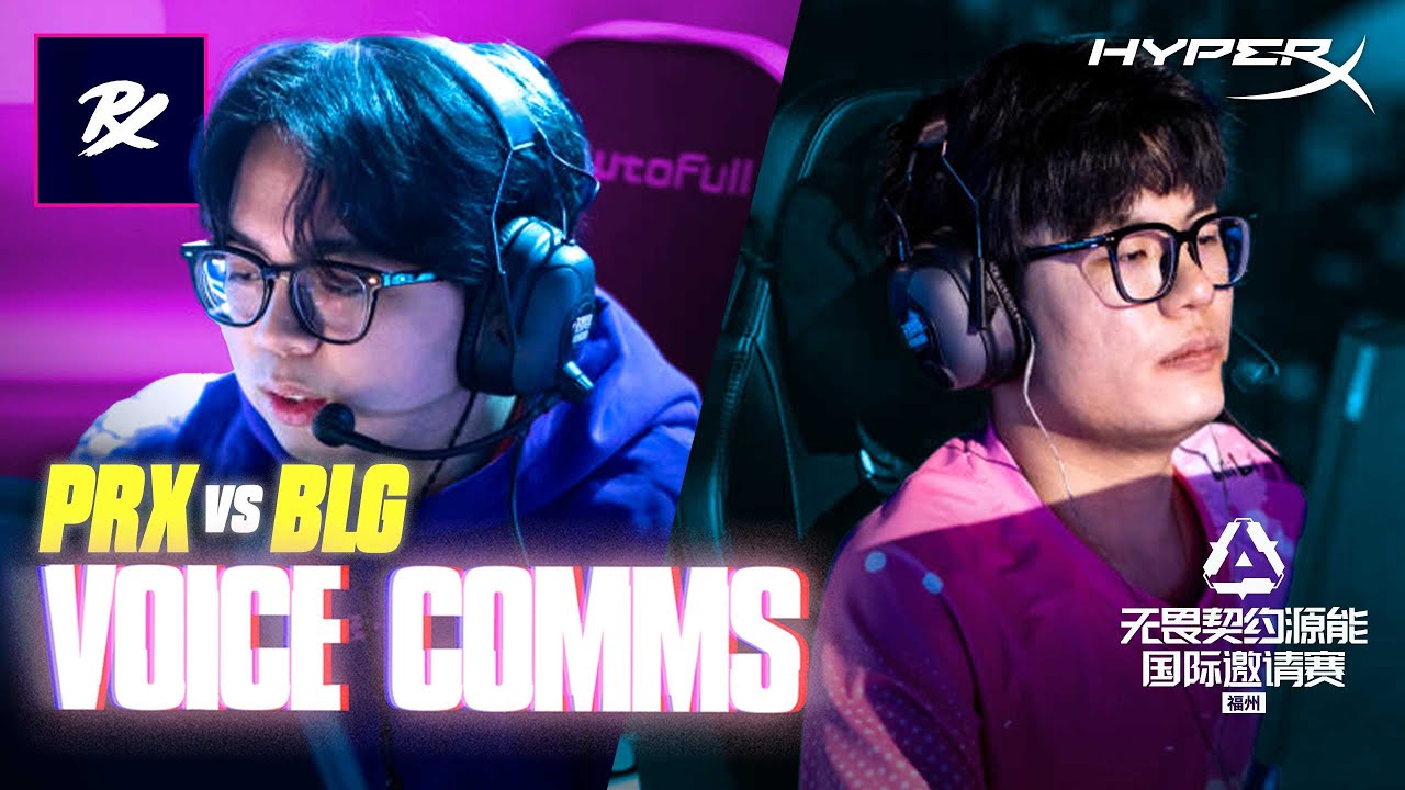 Paper Rex vs Bilibili Gaming | HyperX Mic Check