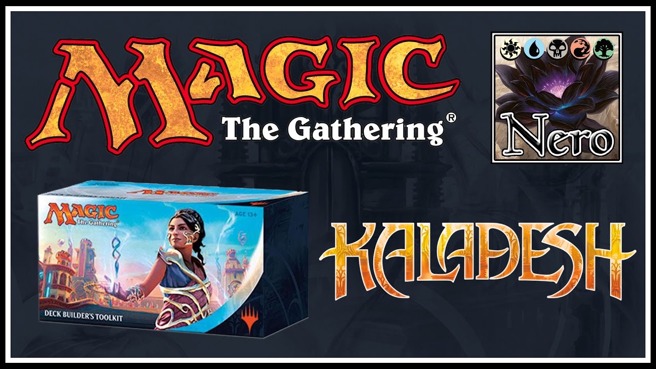 [Magic The Gathering] Ouverture du kit de construction de deck (Kaladesh) [FR] [HD]