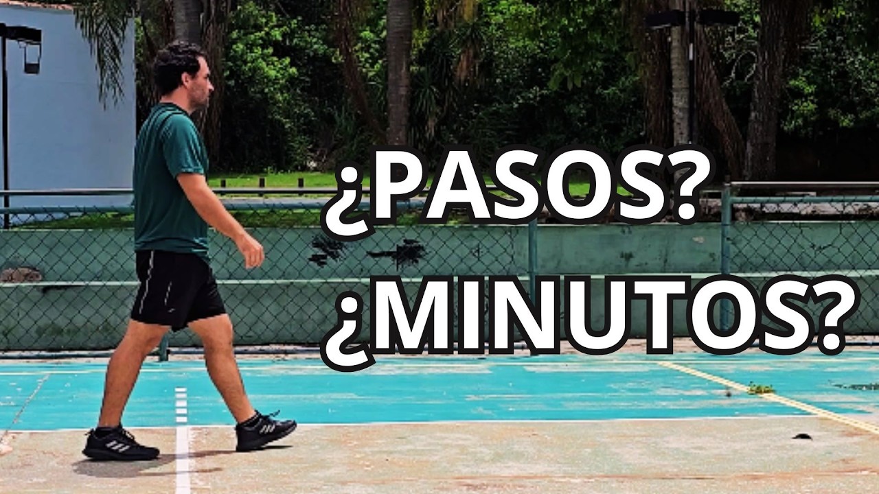 Cuanto caminar y a que intensidad