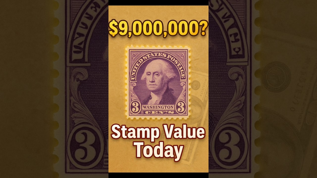 Rare 3 Cent George Washington Stamp Value Today | 