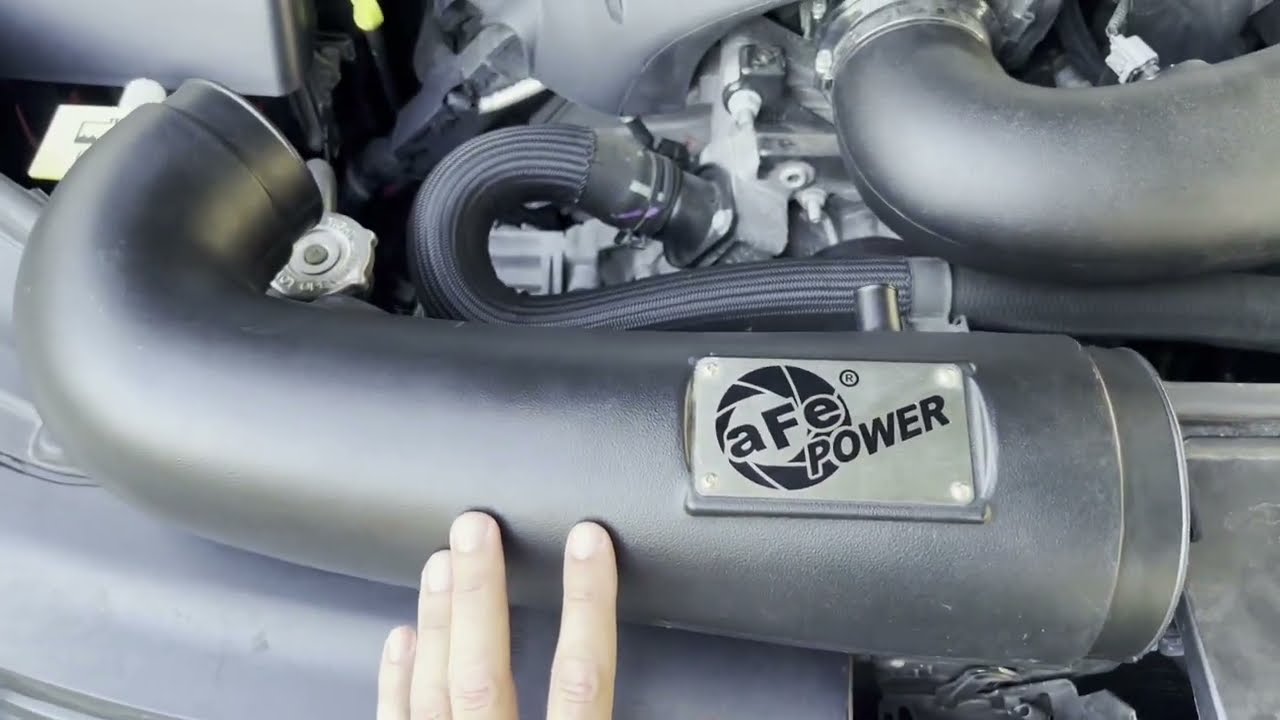 AFE cold air intake improvements for Dodge Durango 5.7 Hemi