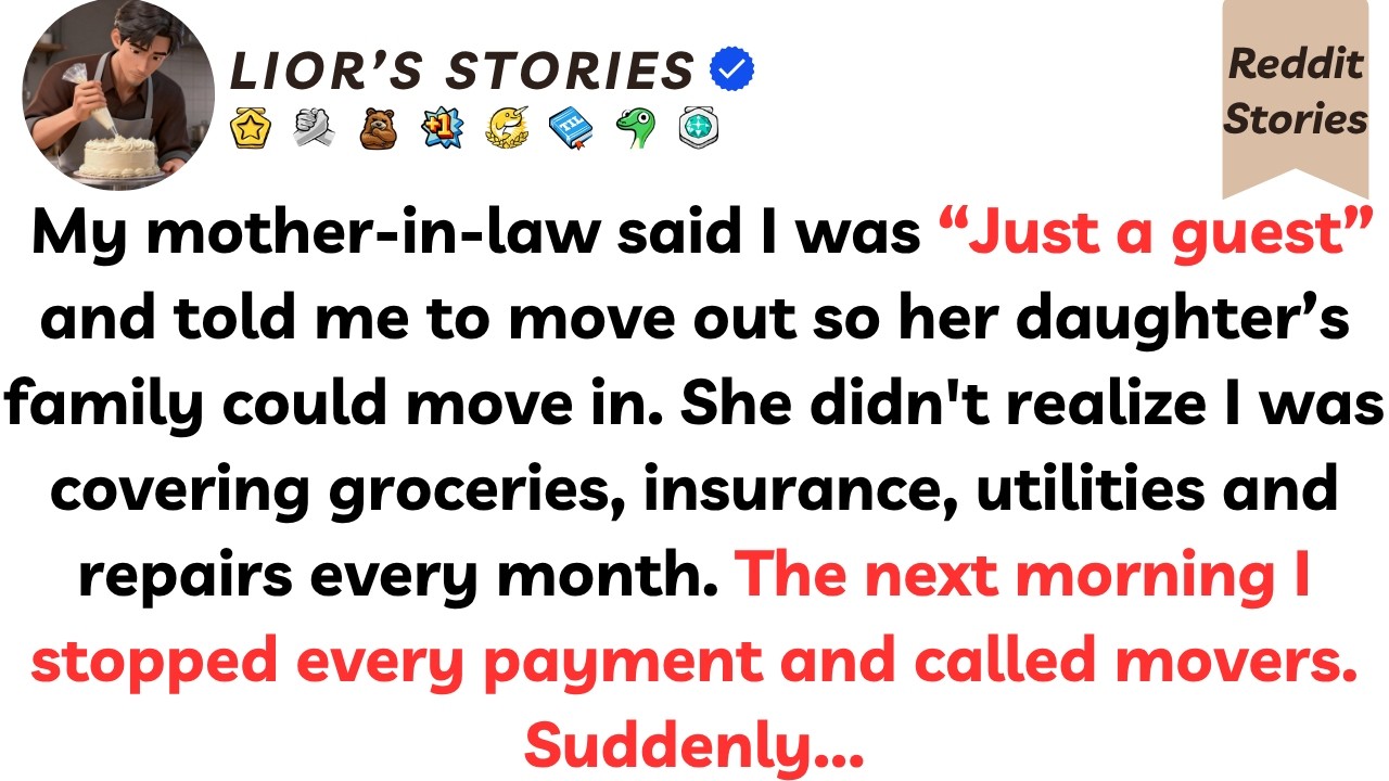 My mother-in-law said I was&ldquo;just a guest and told me to move out so her daughter&rsquo;s family could move