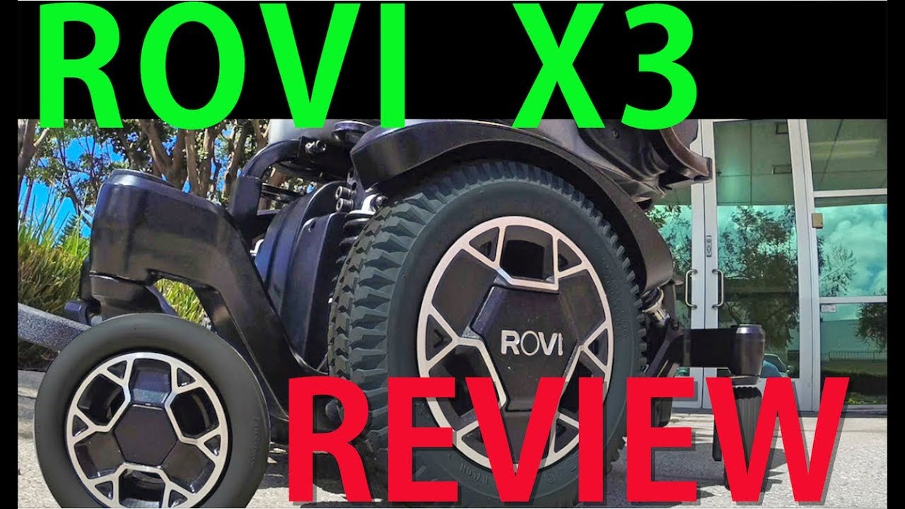 VLOG 299: ROVI X3 Wheelchair Review (first impressions)