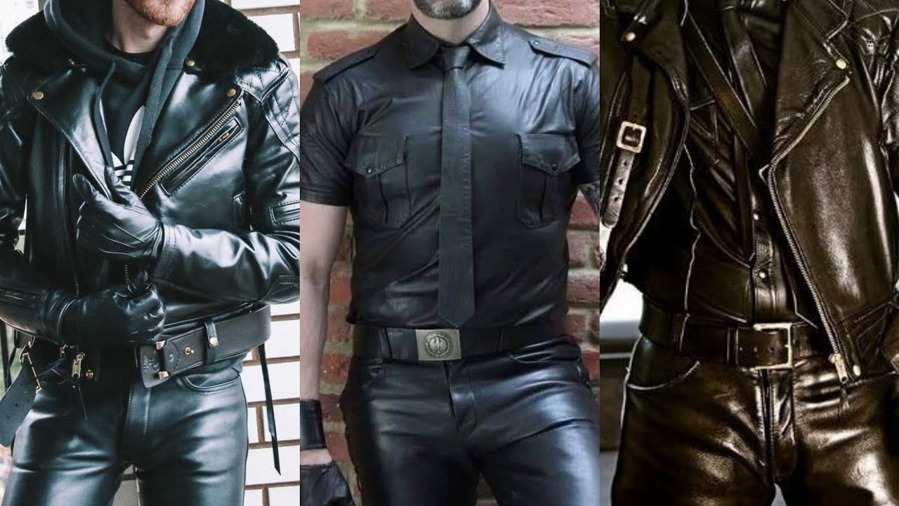 trendy latex leather outfits use for men's #latest #new #fashion #ideas #branded #latex #leather