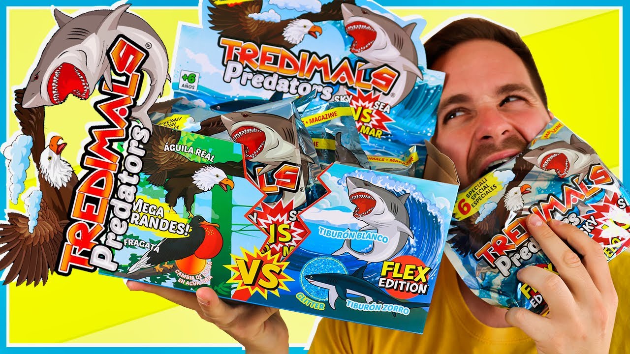 Tredimals Predators Cielo vs Mar UNBOXING CAJA COMPLETA en Pe Toys