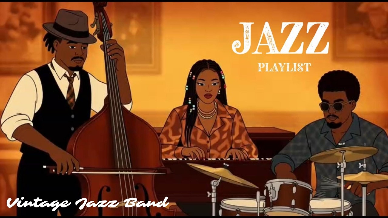 Midnight Jazz Band — 재즈바 느낌 그대로 _Vintage Character Jazz Live Session#jazzband