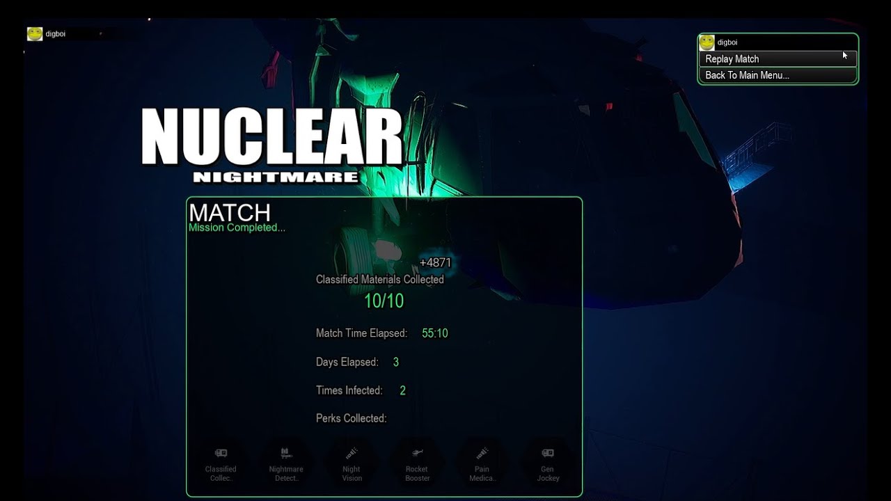 Nuclear Nightmare solo extraction on nightmare difficulty