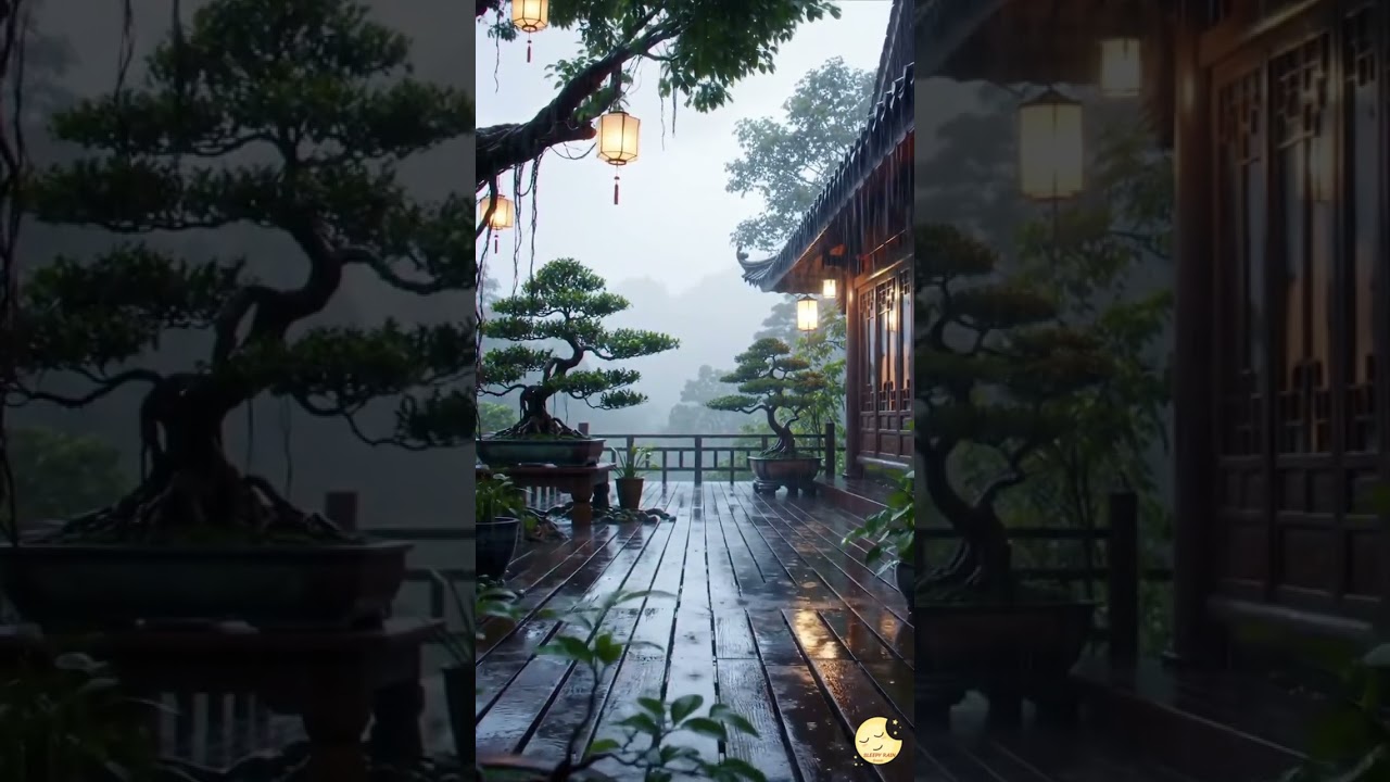 Zen Rain Sleep #deepsleep #rain #rainoundforsleep #rainsounds #insomnialief #relax #nature