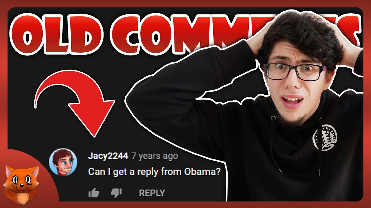 READING MY OLD YOUTUBE COMMENTS