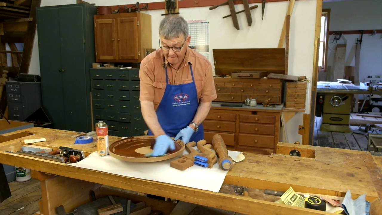 Using French Polish - Waterlox Woodworking with Ernie Conover
