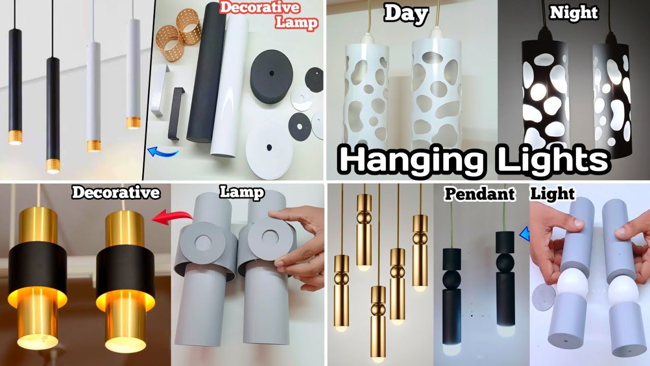 Pvc Ideas - Unique creative ideas from PVC for you! Hanging Light Creative-Best Ideas From PVC Pipe
