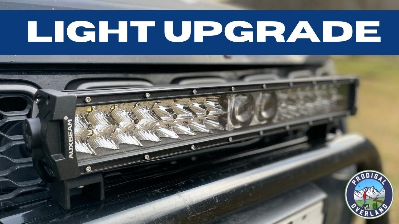 AuxBeam Light Bar 5D Pro Install | Jeep Grand Cherokee (WK2)