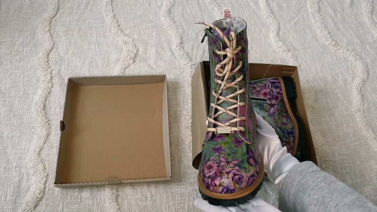 Unboxing: nowe buty z motywem czaszki i kruka TFS1004