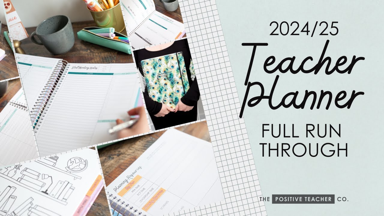 2024/25 Teacher Planner Full Video