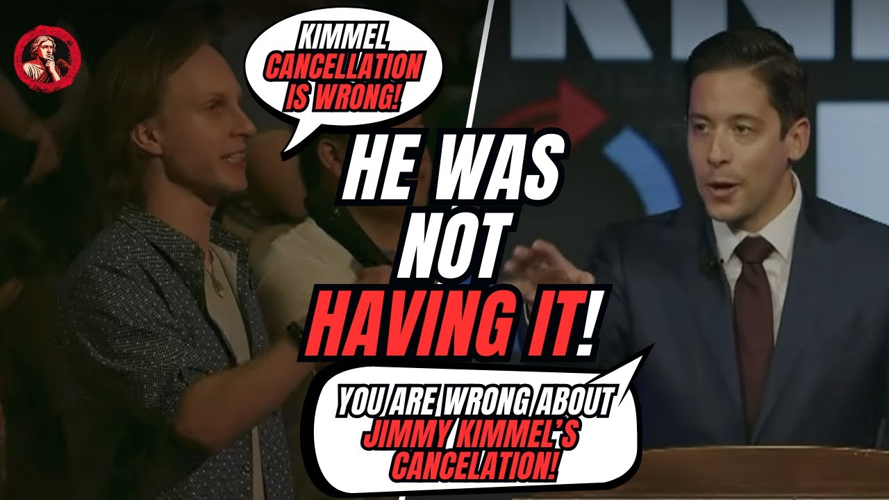 Michael Knowles Destroys Jimmy Kimmel's Supporter After He Says This