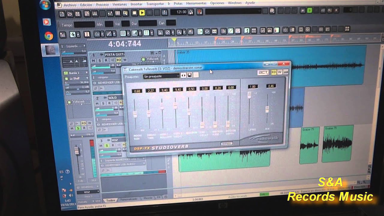Estudio de Grabación Casero - SONAR 8 (PARTE 2) (4)