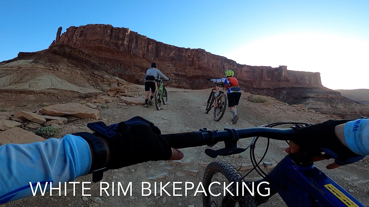 Moab bikepacking, White Rim Trail