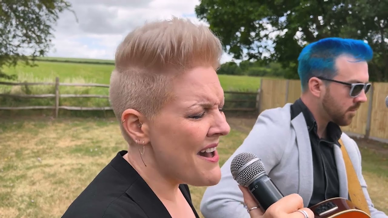 The Wednesdays - Acoustic Duo Hire - Stripped Back Rock and Pop Classics Female and Male Vocals.