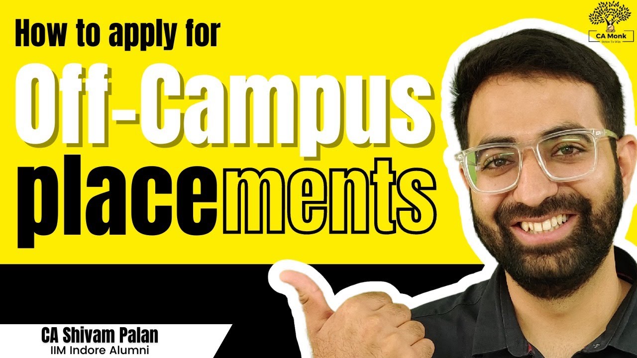 How to apply for off campus job? Ways to Search Job Online || CA Jobs || Interview Preparation