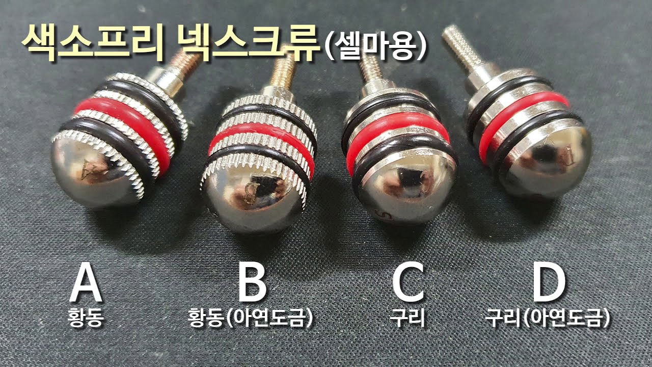 [후기영상] 색소프리 넥스크류 간단 사용후기