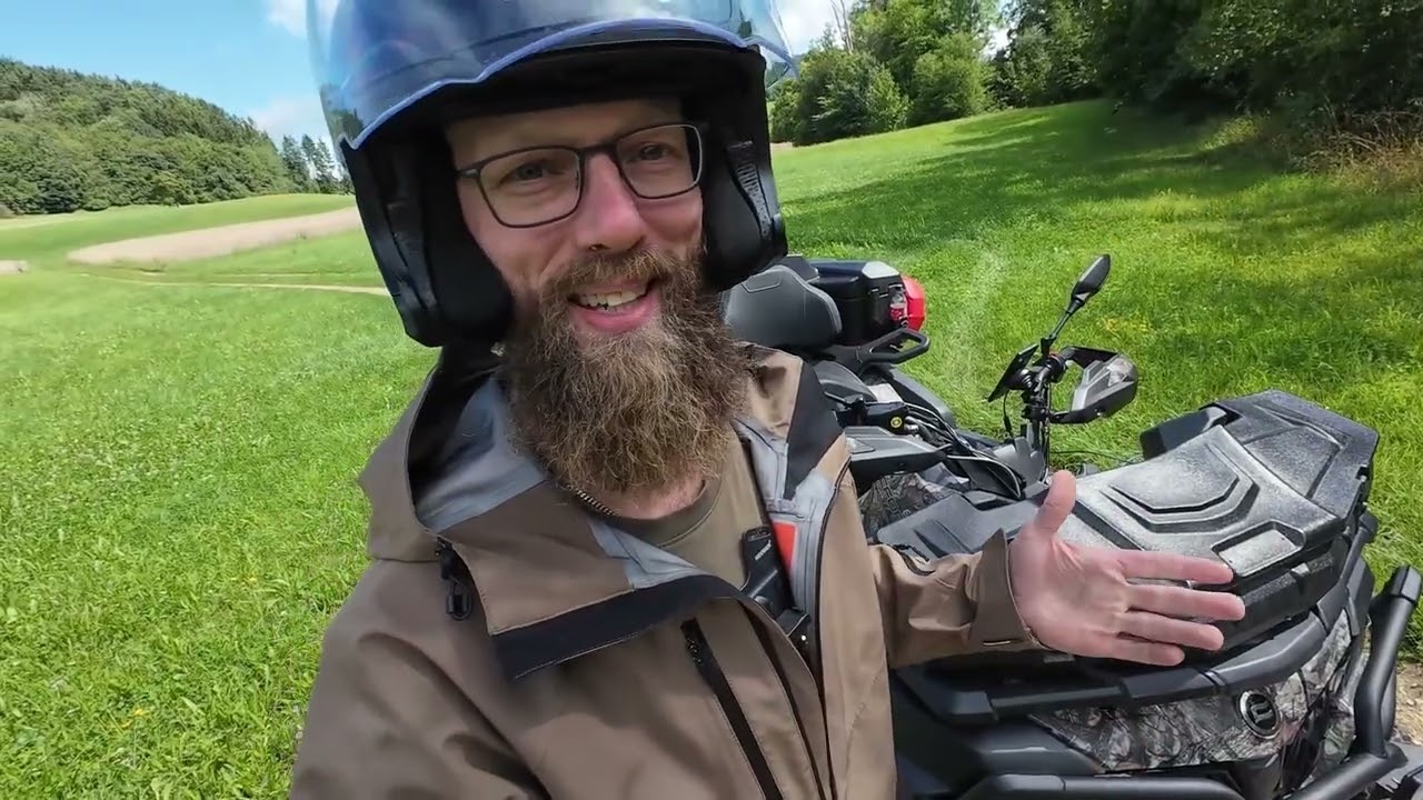 ATV Tour nach Österreich // Mit der CFMoto 625 und Zelt im Regen