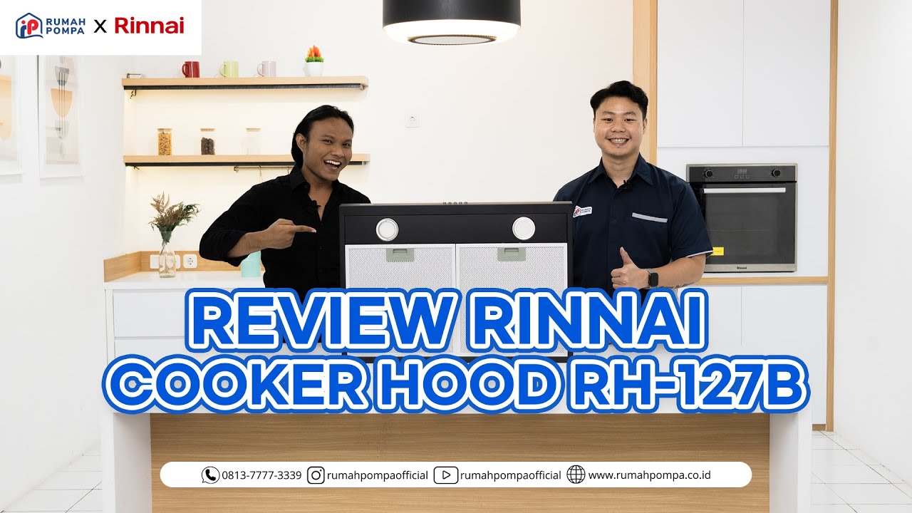 Review Product Cooker Hood RINNAI RH-127B | Penghisap Asap Dapur