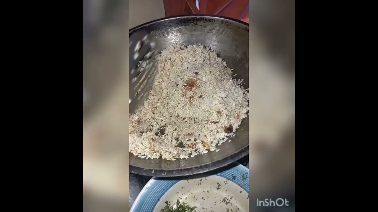 আজকের সকালের নাস্তা বিরুন চাল বিরান😋😋#রান্না_বান্না #রেসিপি
