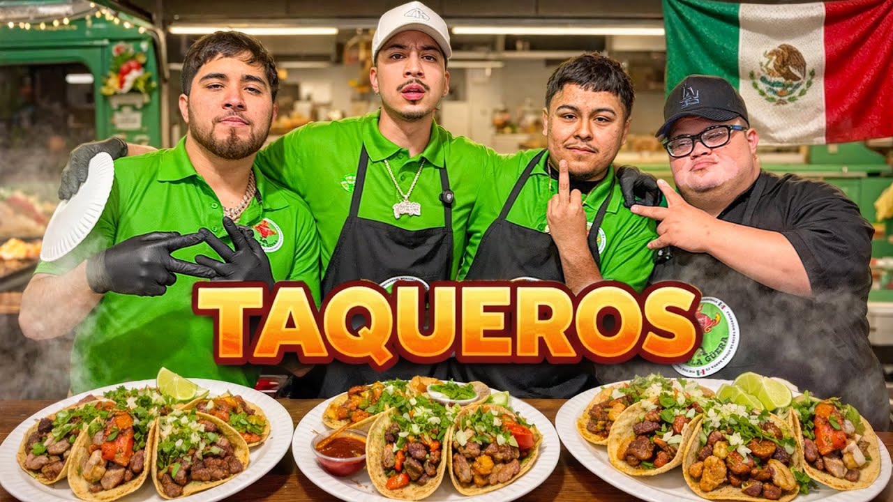 BECOMING A TAQUERO FOR 24HRS!!! (Theo, Gemelo & Benji) 