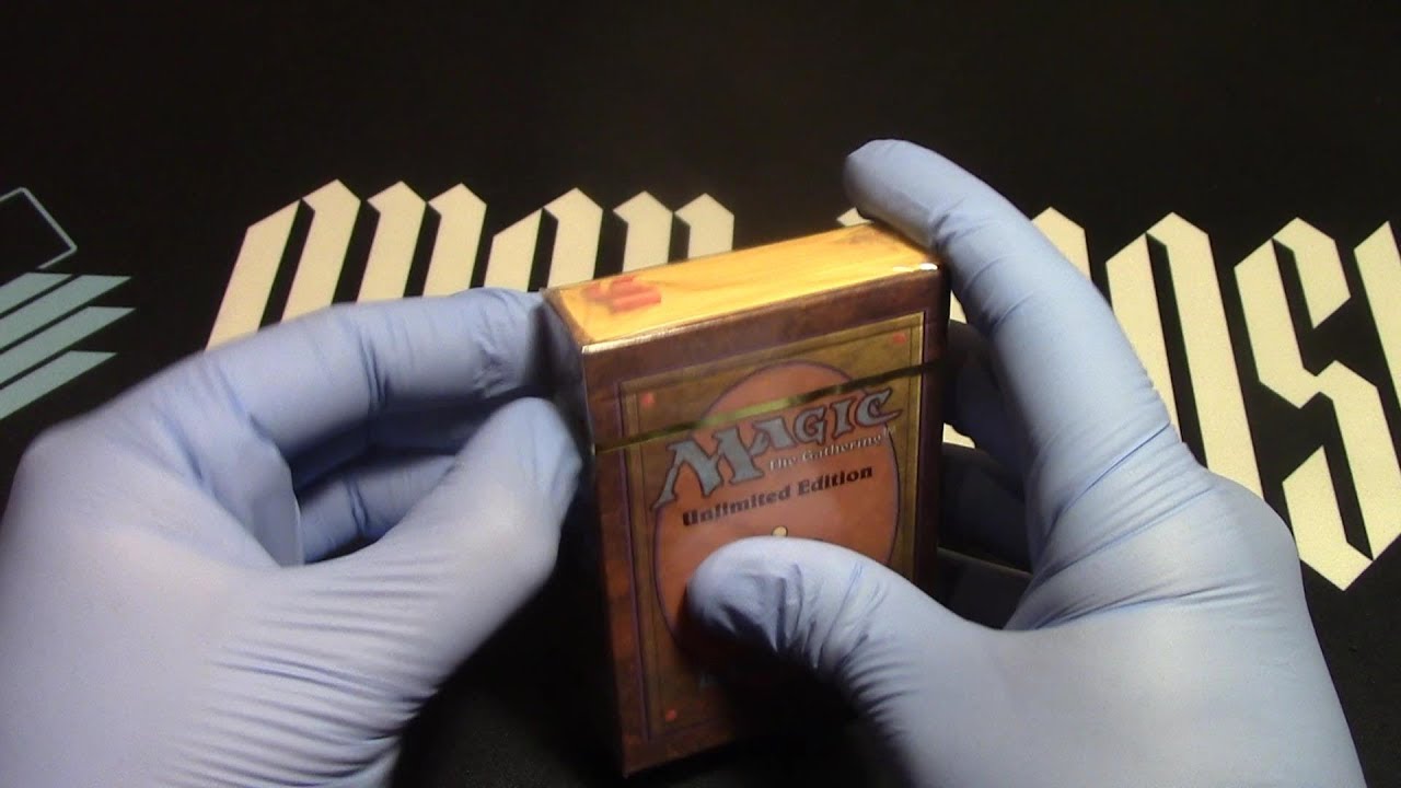 MTG Unlimited Starter 34 opened! Let the craziness begin!