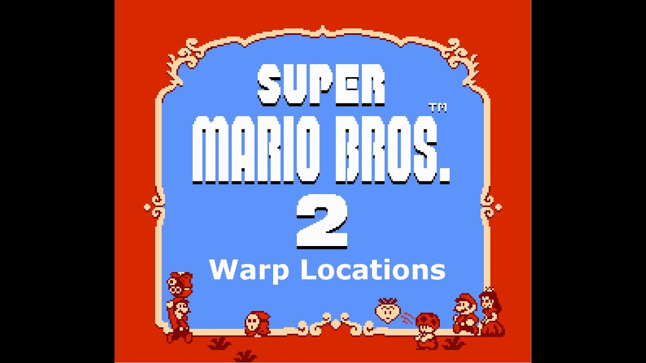 Super Mario Bros 2 Secrets - Warps