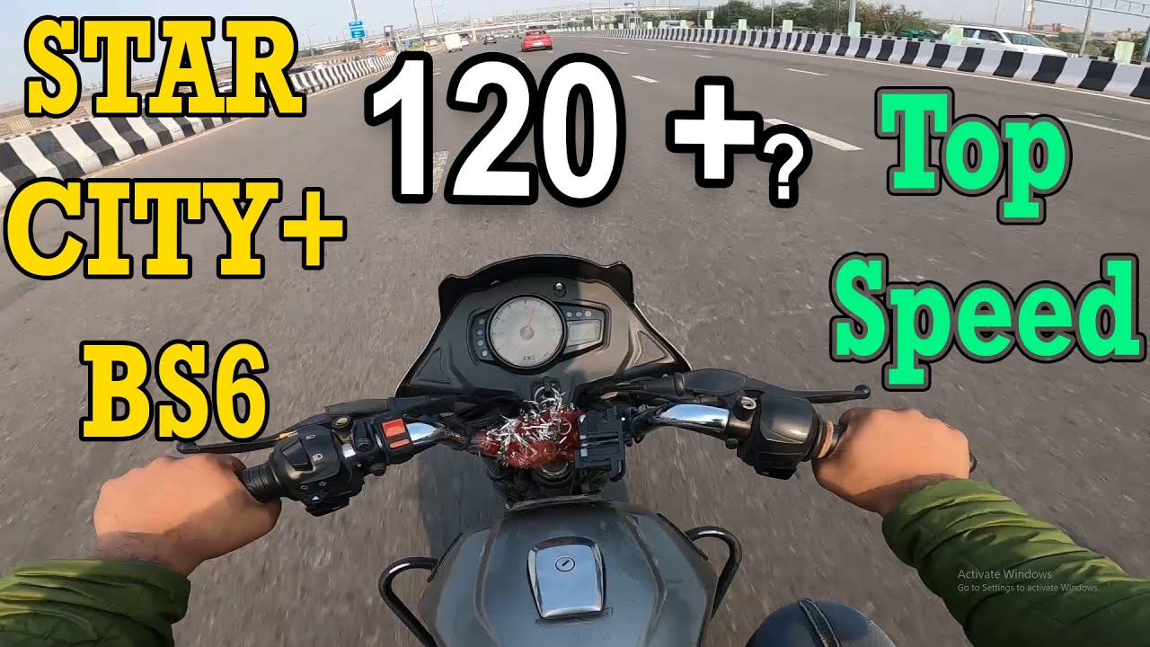 Tvs Star City Plus BS6 2022 Top Speed Test | Best Mileage Bike पेट्रोल खतम नहीं होगा👍 🤔😱