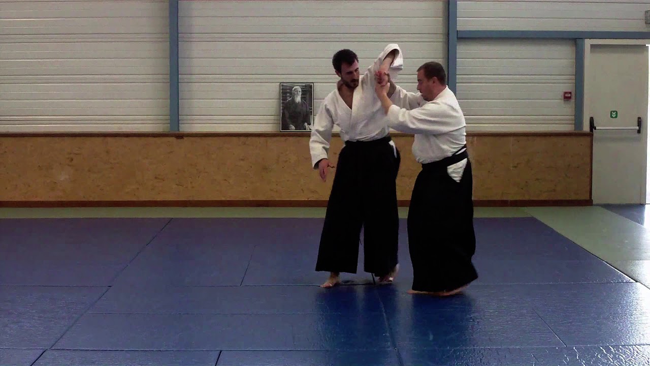 Aihanmi Katate dori   Uchikaiten sankyo