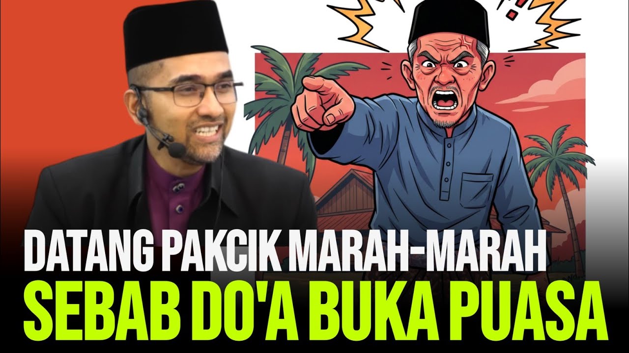DATANG SATU ORANG PAKCIK MARAH KAT DR RORA SEBAB BAHAS STATUS HADIS BUKA PUASA 