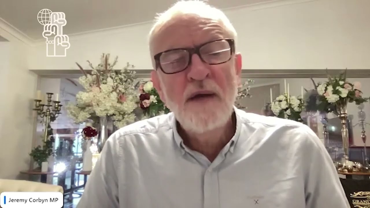 Jeremy Corbyn at the webinar on Nuclear Disarmament and the Struggle Against Imperialism