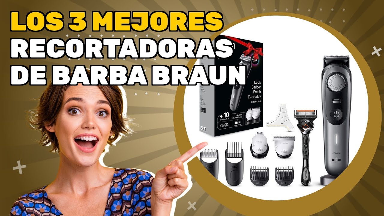 Los 3 mejores recortadoras de barba Braun 2026: lo mejor según expertos y reseñas