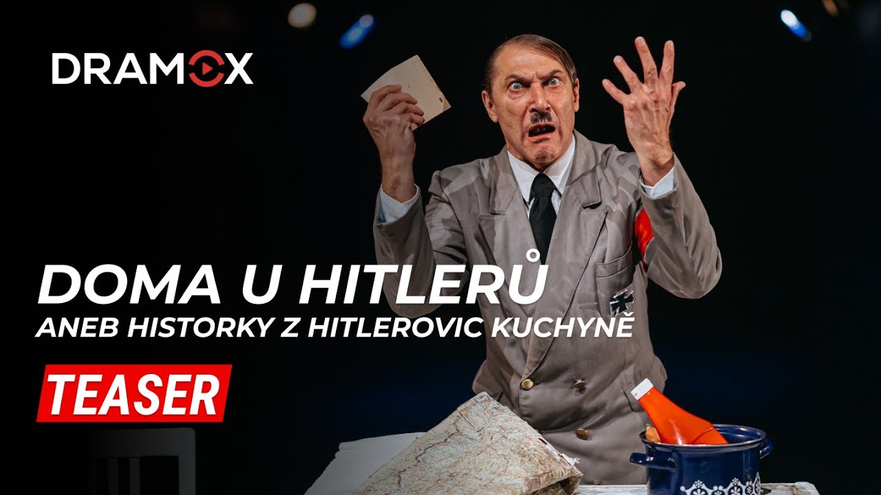 Doma u Hitlerů s Petrem Jeništou a Janou Plodkovou | HaDivadlo | Teaser | Dramox.cz