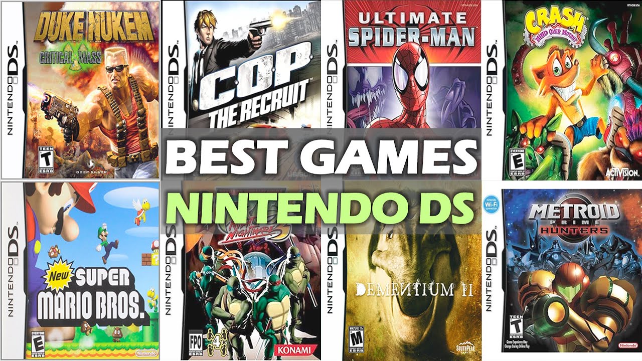 TOP 30 BEST DS GAMES TO PLAY AGAIN