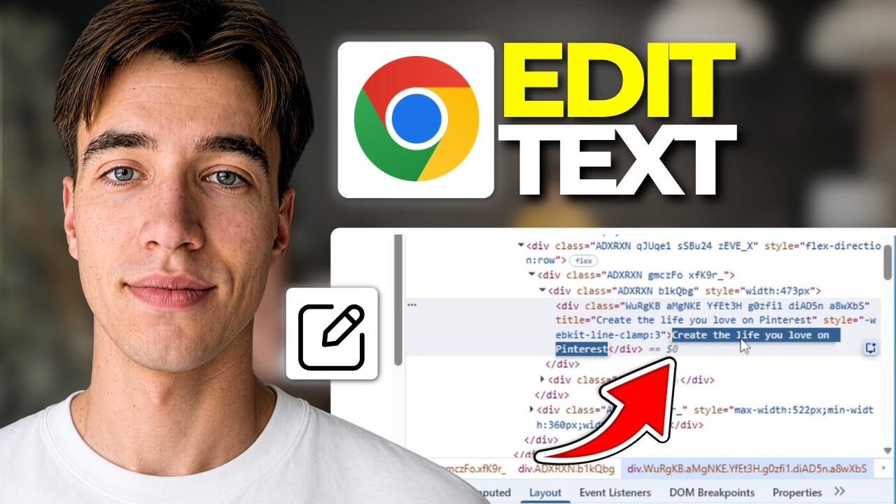 How To Edit And Change Text On Any Web Page In Google Chrome | Tutorial 2026