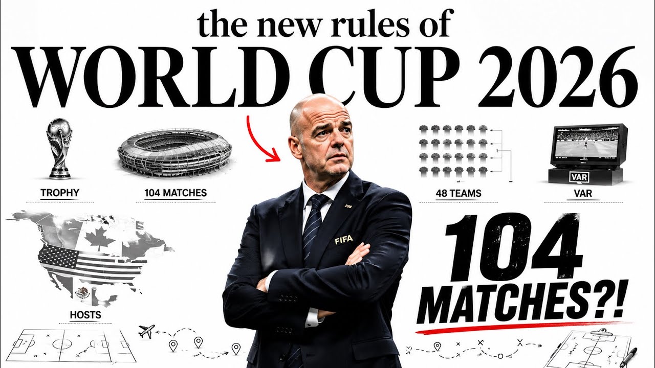 NEW FIFA World Cup 2026 Rules Explained Like You&rsquo;re 10