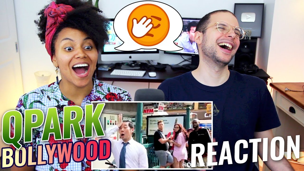 QPark - Bollywood Songs In Public | Prem Ratan Dhan Payo, Dhoom, Chammak Chalo, etc. | REACTION